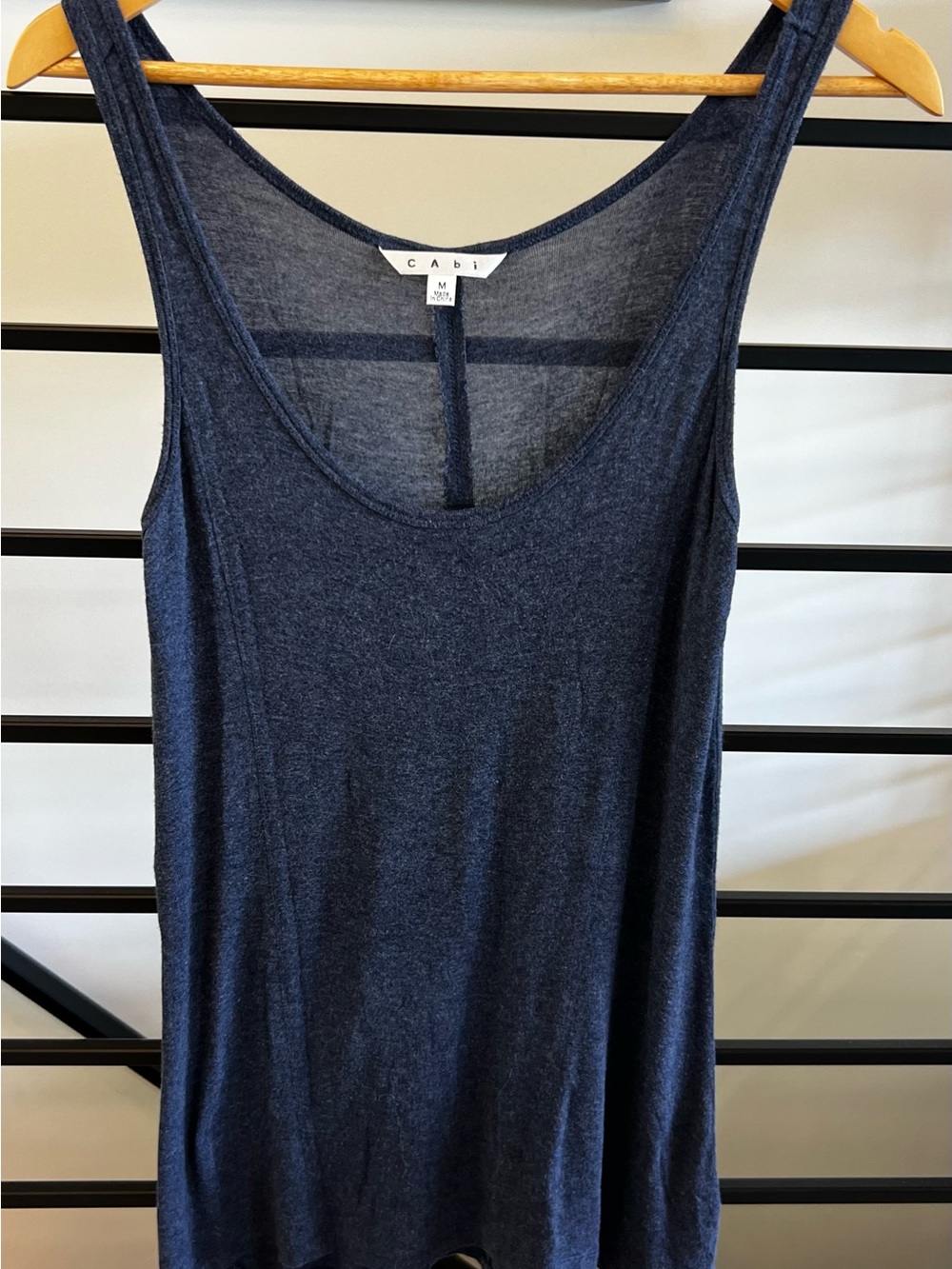 CAbi Deep Navy Scoop Neck Tank Top